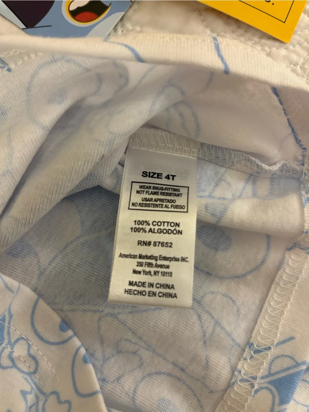 Kids Blue Bluey Character Two-Piece, 2 Pajama Sets- Unbranded